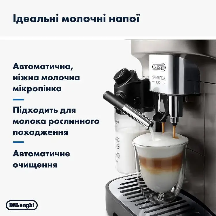 Кофемашина DeLonghi Magnifica Evo ECAM290.85.SBX (0000055019) - фото 10