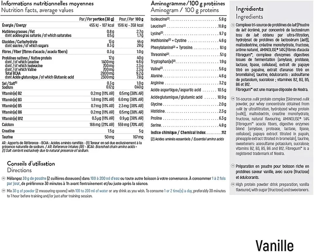 Протеїн STC Nutrition Iron Force Protein Vanilla 750 г - фото 2