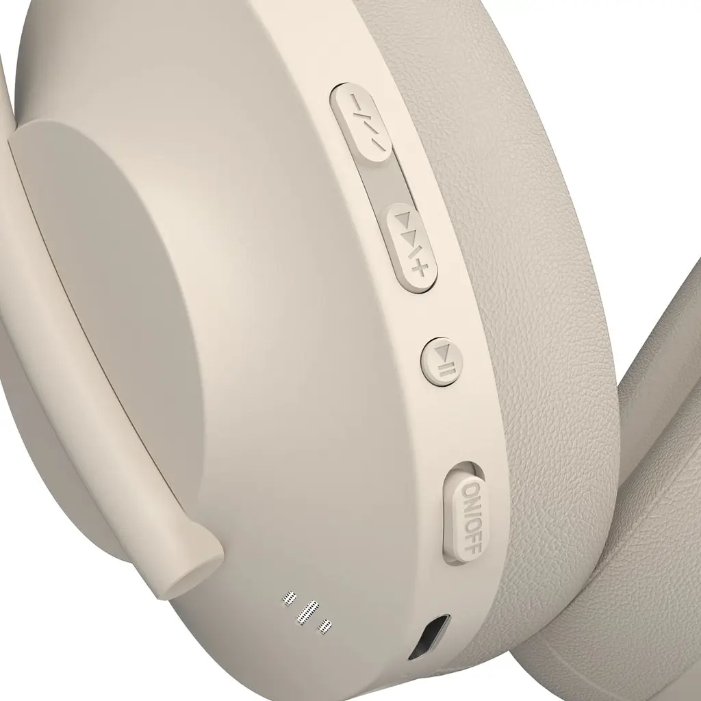 Гарнітура Defender FreeMotion B485 Bluetooth + 3.5 мм + USB-CANC Beige (63486) - фото 9