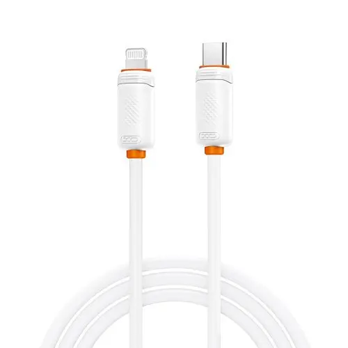Кабель XO B-Q302A 27W/1m Type-c to Lightning Білий
