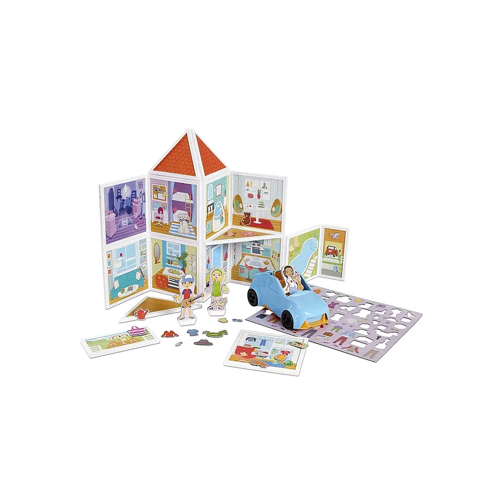Ігровий набір Melissa & Doug магнітний набір будівель Наш дім (MD30650) - фото 3