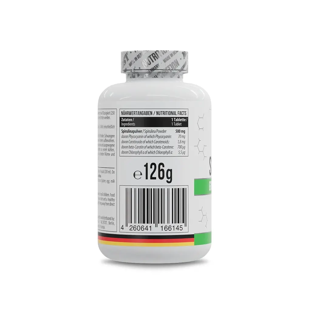 Спіруліна Spirulina, 180 таблеток MST Nutrition vit0004264 - фото 2