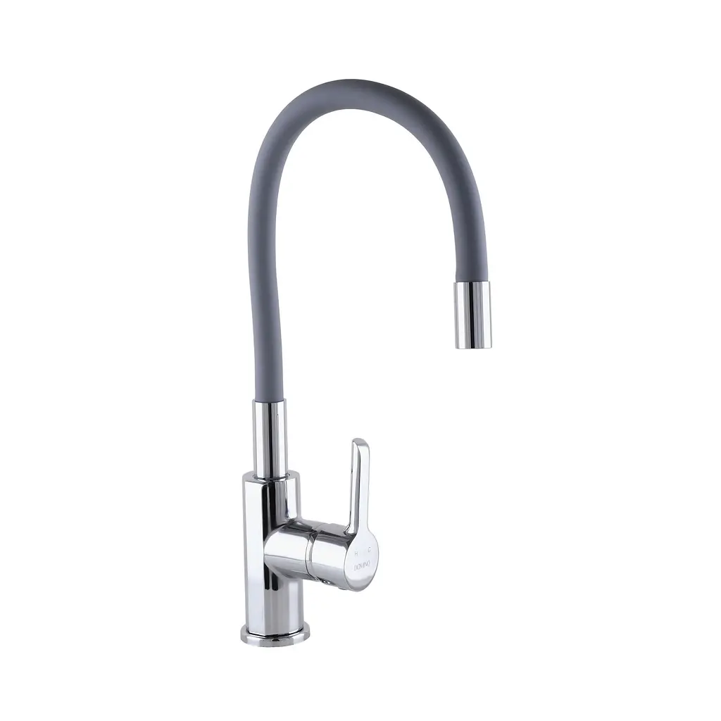 Змішувач для кухні Domino Prestige DPS-203SLR-GREY (22593) - фото 6
