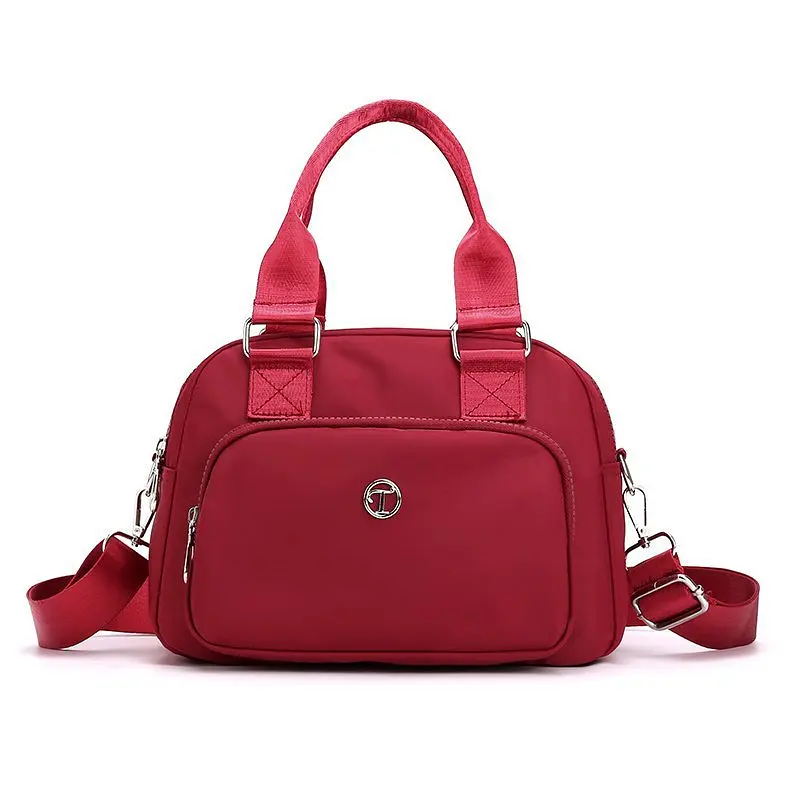 Сумочка Tas-travel Italian Bags bordeaux 18x20x13х27 см Бордовий