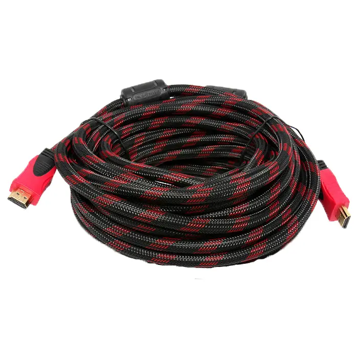 Кабель подовжувач посилений в обмотці Hdmi to Hdmi 10 м 1080p CNV