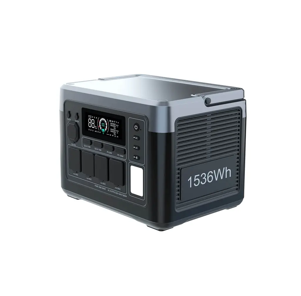 Зарядна станція Oukitel P1500E Plus, 1800W, 1536Wh, LiFePO4 - фото 2