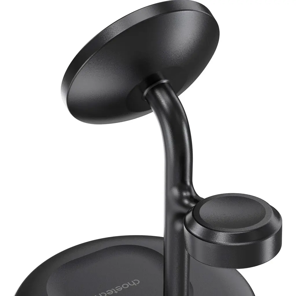 Беспроводное зарядное устройство Choetech T585-F 3in1 Magnetic Wireless Charging Black [123385] - фото 4