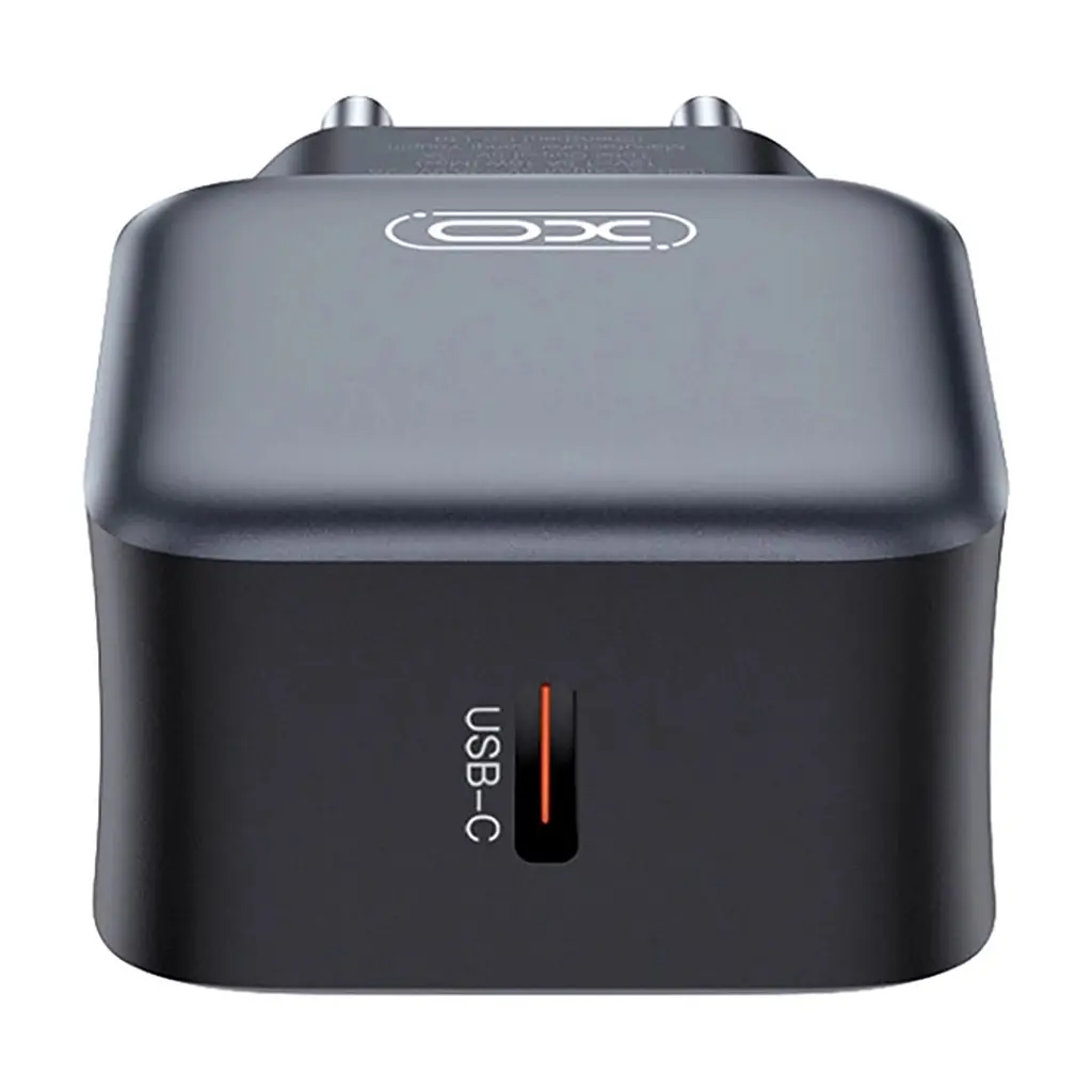 Зарядний пристрій XO USB-C PD20W Black (L153.black) - фото 2