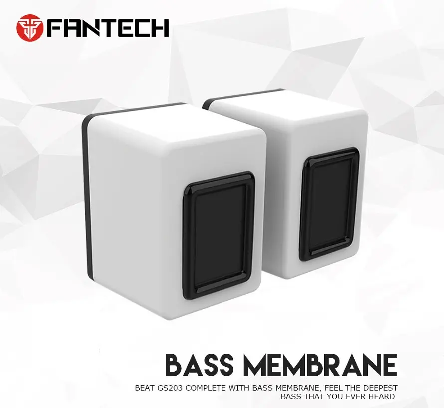 Компьютерные колонки Fantech GS 203 SPACE EDITION USB White - фото 6