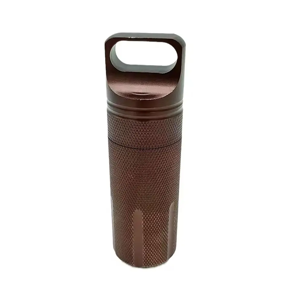 Металева капсула для Ledger Nano S / Nano S Plus / Nano X, чохол для криптогаманця Бронзовий (LNSXCCBr) - фото 2