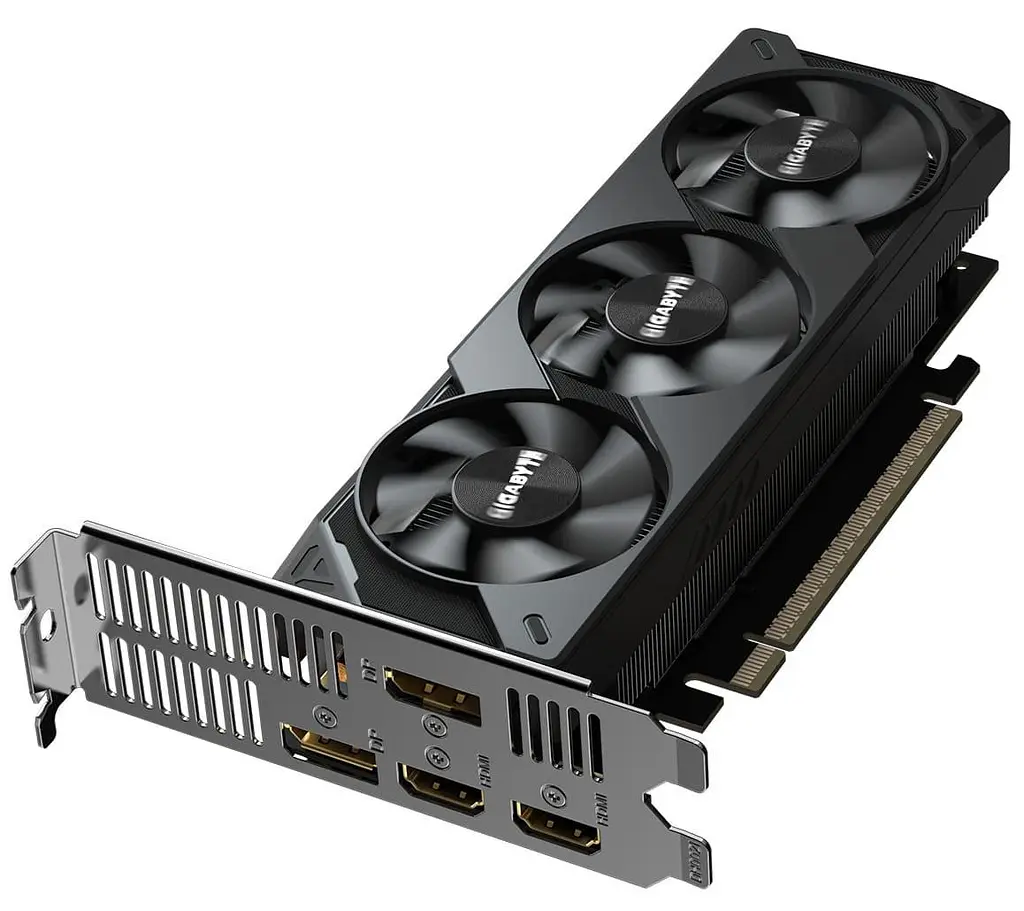 Видеокарта Gigabyte RTX 5050 8G OC Low Profile (GV-N5050OC-8GL) (GDDR6, 128 bit, PCI-E v5.0 x16) - фото 4