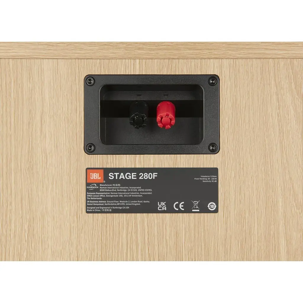 Акустическая система JBL Stage 280F White (1 шт.) (JBL280FWHT) - фото 4