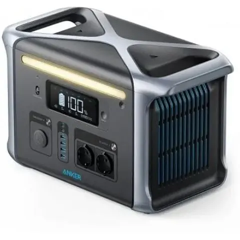 Портативная зарядная станция Anker 757 PowerHouse Portable Power Station 1500W/1229Wh 60374-ska - фото 5