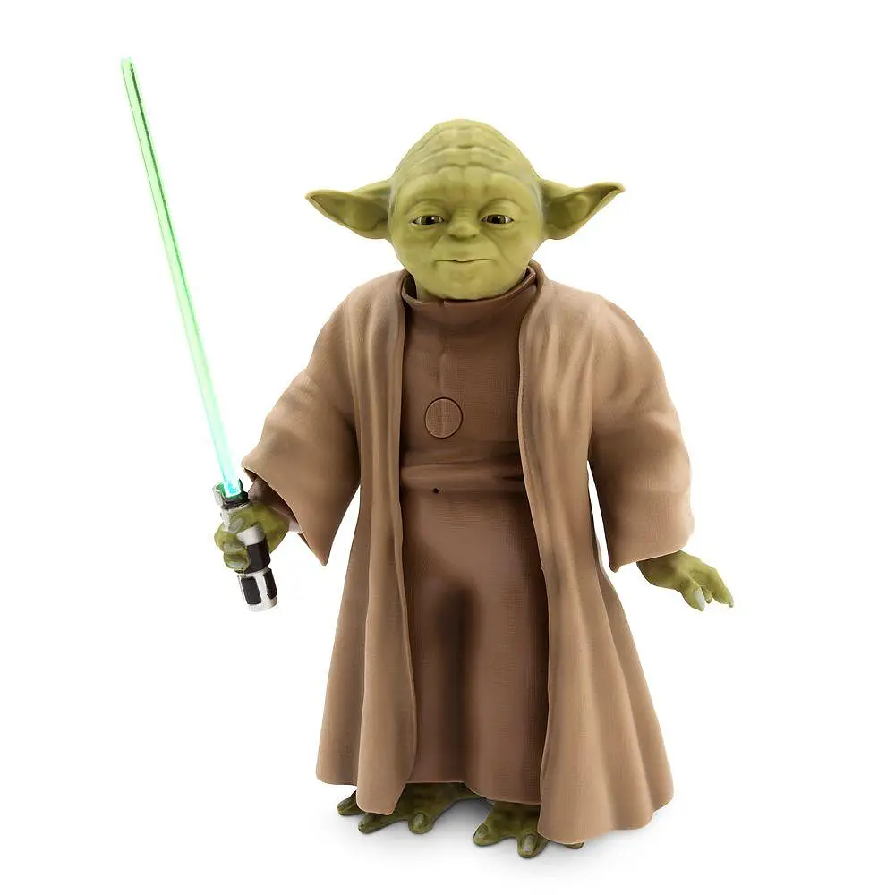 Фігурка інтерактивна Yoda що говорить Йода зі світловим мечем Зоряні війни 23см Disney SW Y 16.46 - фото 3