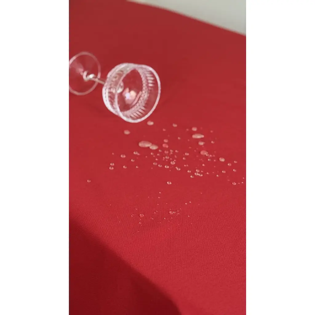 Скатерть Ecotton Duck водоотталкивающая 170х200 см Red (25330) - фото 3