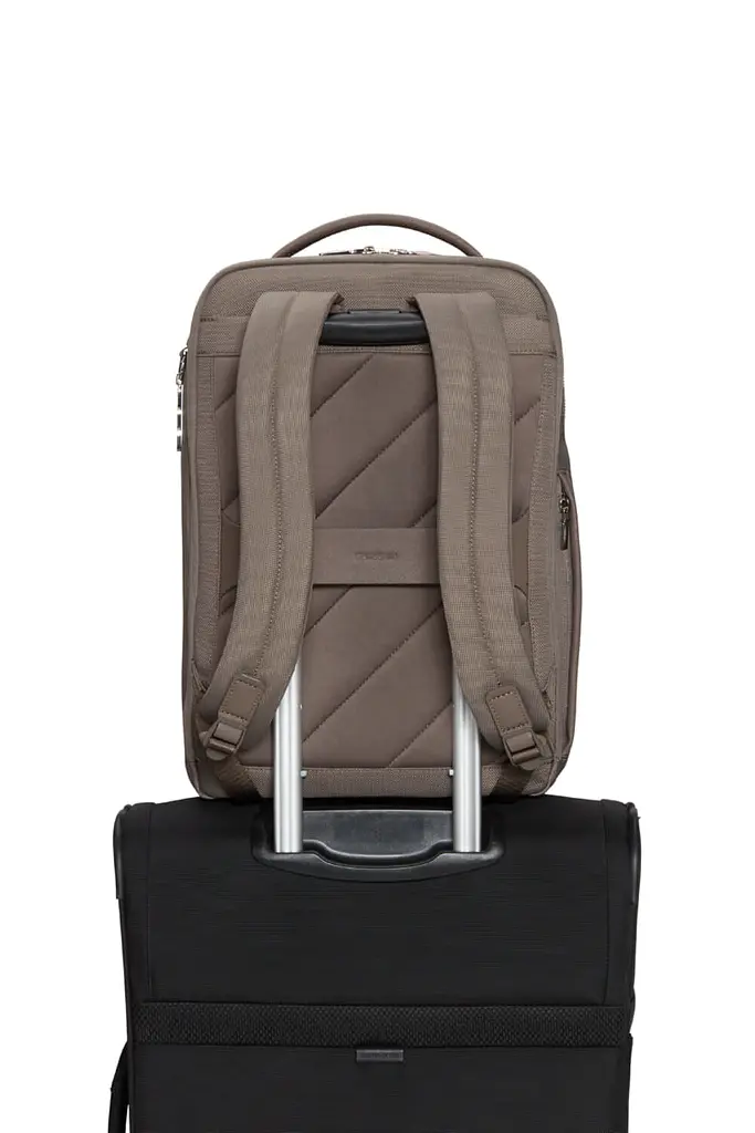 Рюкзак 15.6" Samsonite IMAGE BIZ DARK TAUPE 41x28x13,5 KS2*53107 - фото 6