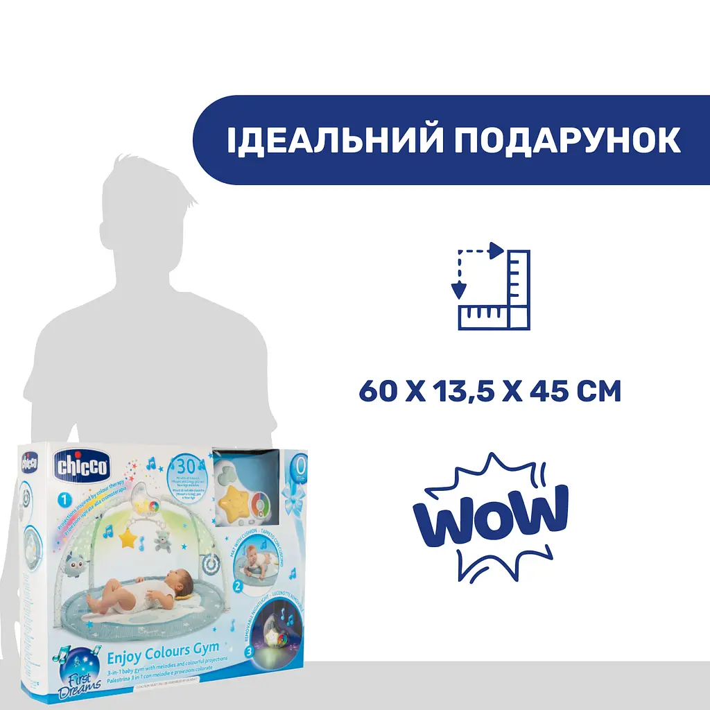 Розвиваючий килимок Chicco Enjoy Colours (09866.20) - фото 3