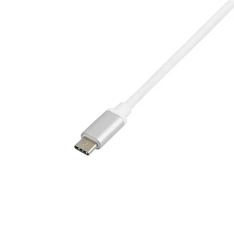 Кабель Atcom HDMI - USB Type-C (F/M), 0.1 м, Білий (13888) - фото 3