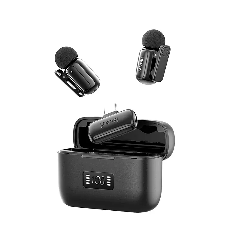 Бездротова мікрофонна система Ulanzi A200 Mini Mic dual-mic (Type-C) Чорний