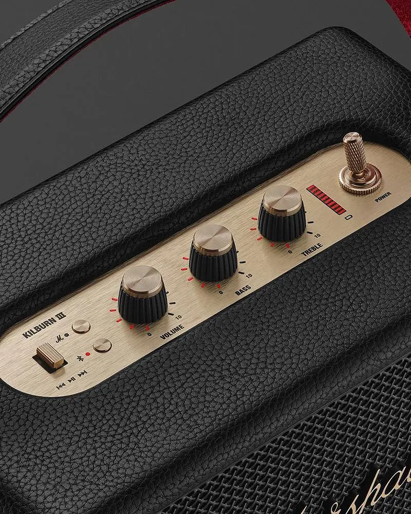 Портативная колонка Marshall Kilburn III Black and Brass (1007443) - фото 6