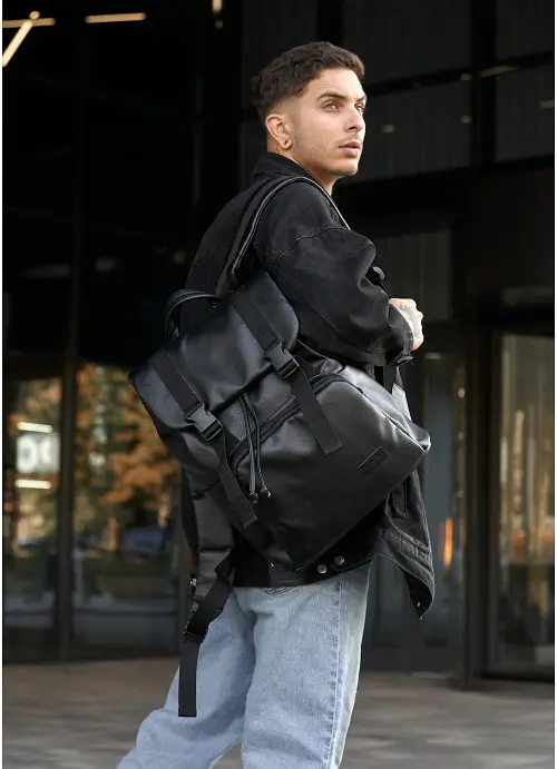 Чоловічий рюкзак RollTop Sambag 46х28х13 см sum0020714 - фото 4