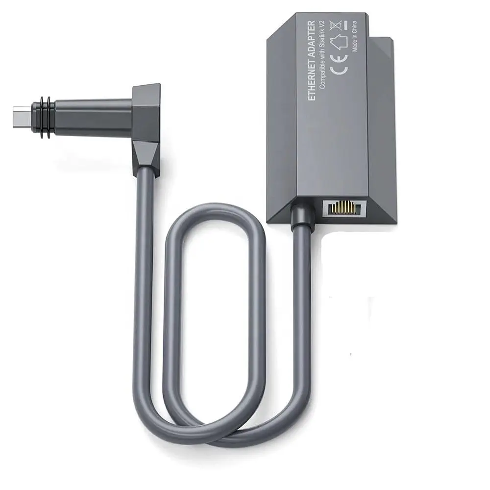 Мережевий адаптер Starlink lan Ethernet Gen 2 RJ45 Сірий (18623-hbr)