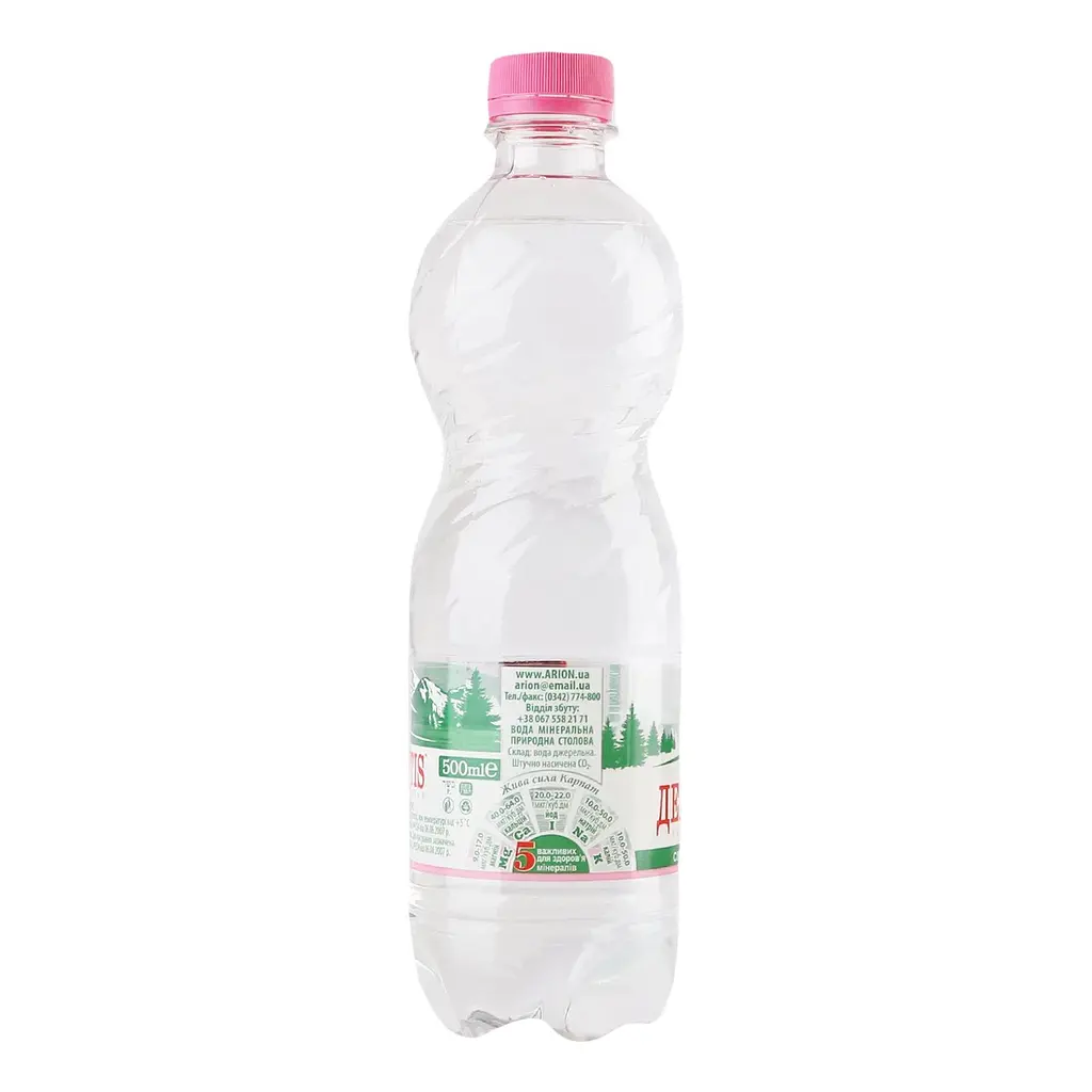 Вода мінеральна Девайтіс слабогазована 0.5 л (219990) - фото 2