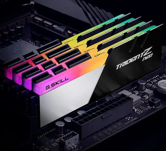 Модуль памяти G.Skill DDR4 32Gb (2x16) TridentZ RGB 3200 Mhz (F4-3200C16D-32GTZN) - фото 4