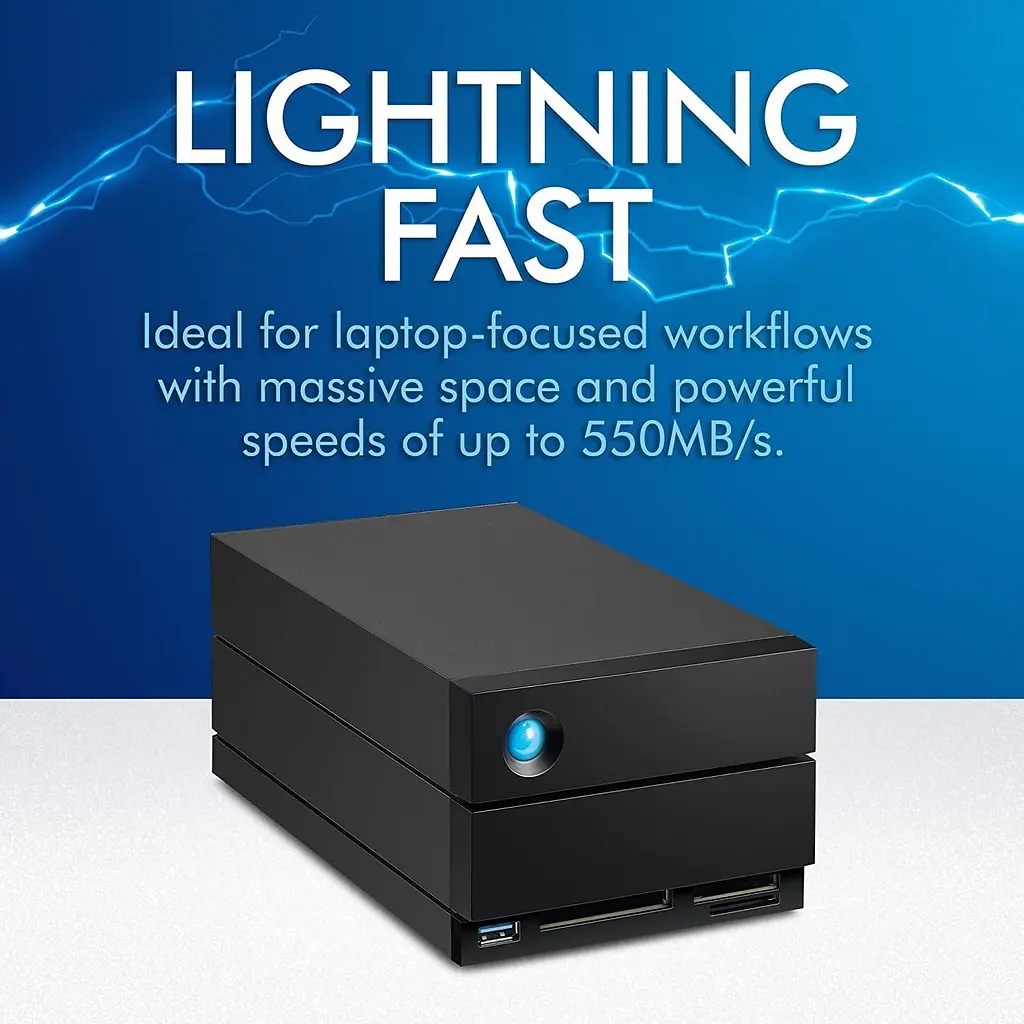 Зовнішній жорсткий диск LACIE 3.5" 28TB (STLG28000400) - фото 7