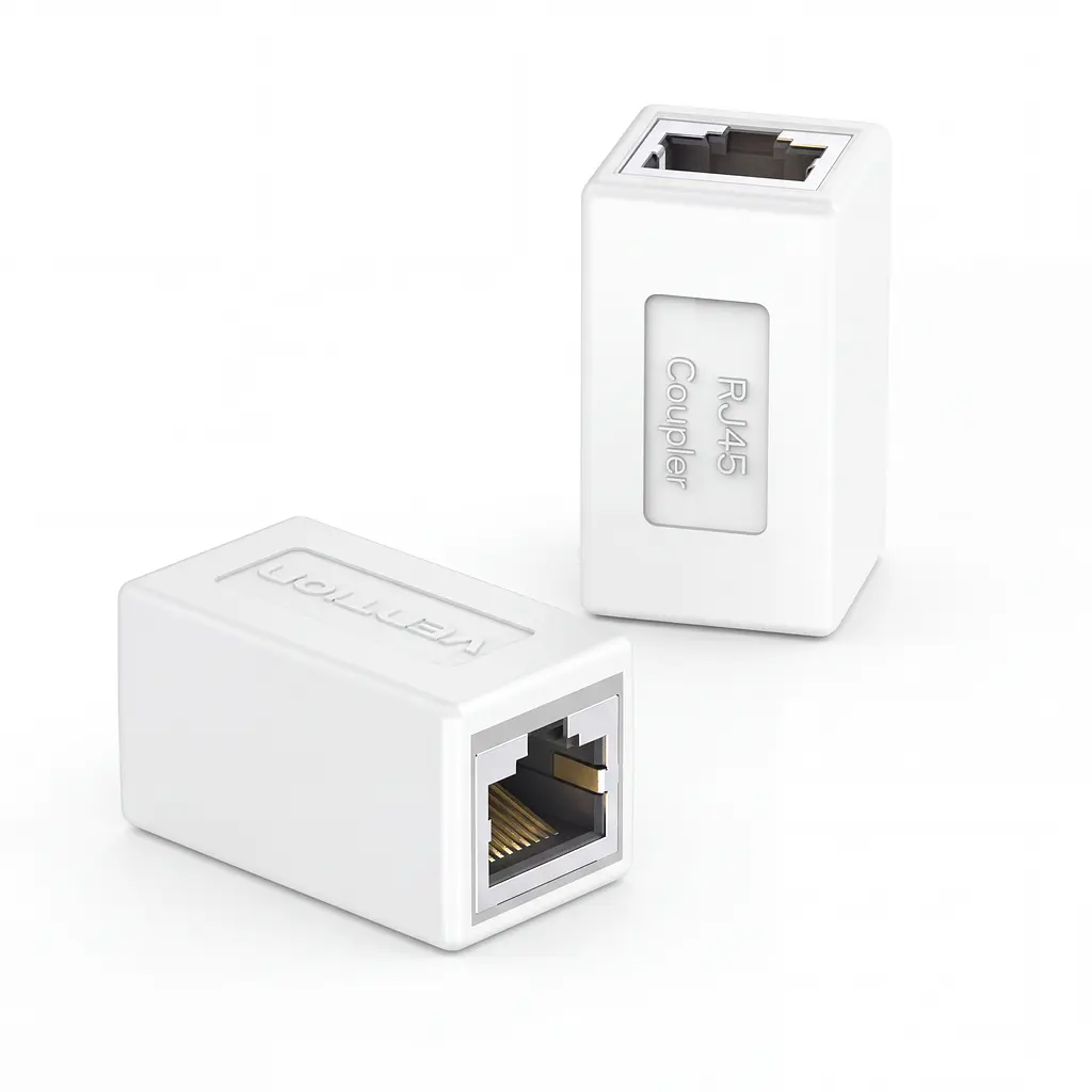 Мережевий з'єднувач Vention IPVW0 Keystone RJ45 Cat.6 білий (IPVW0)
