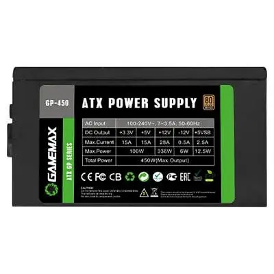 Блок живлення Gamemax 450W (GP-450) - фото 4