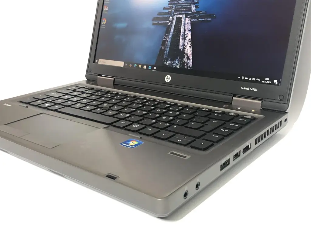 Ноутбук HP ProBook 6475b / 14" (1366x768) / AMD A6-4400M / 8GB / 320GB HDD / AMD Radeon HD 7520G / Win10Pro / сканер відбитка - Б/в - фото 9