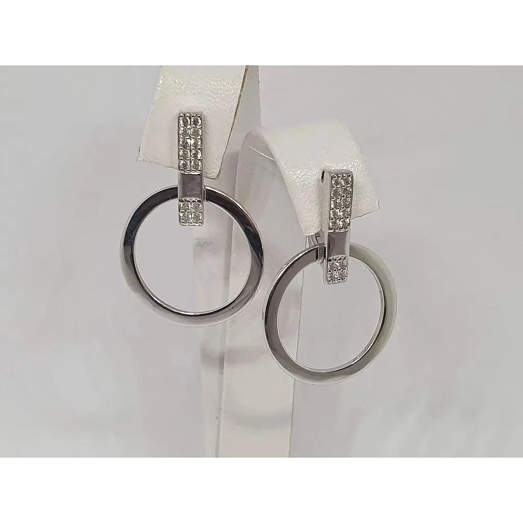 Срібні сережки трансформери Dear. 3524.1С - фото 5