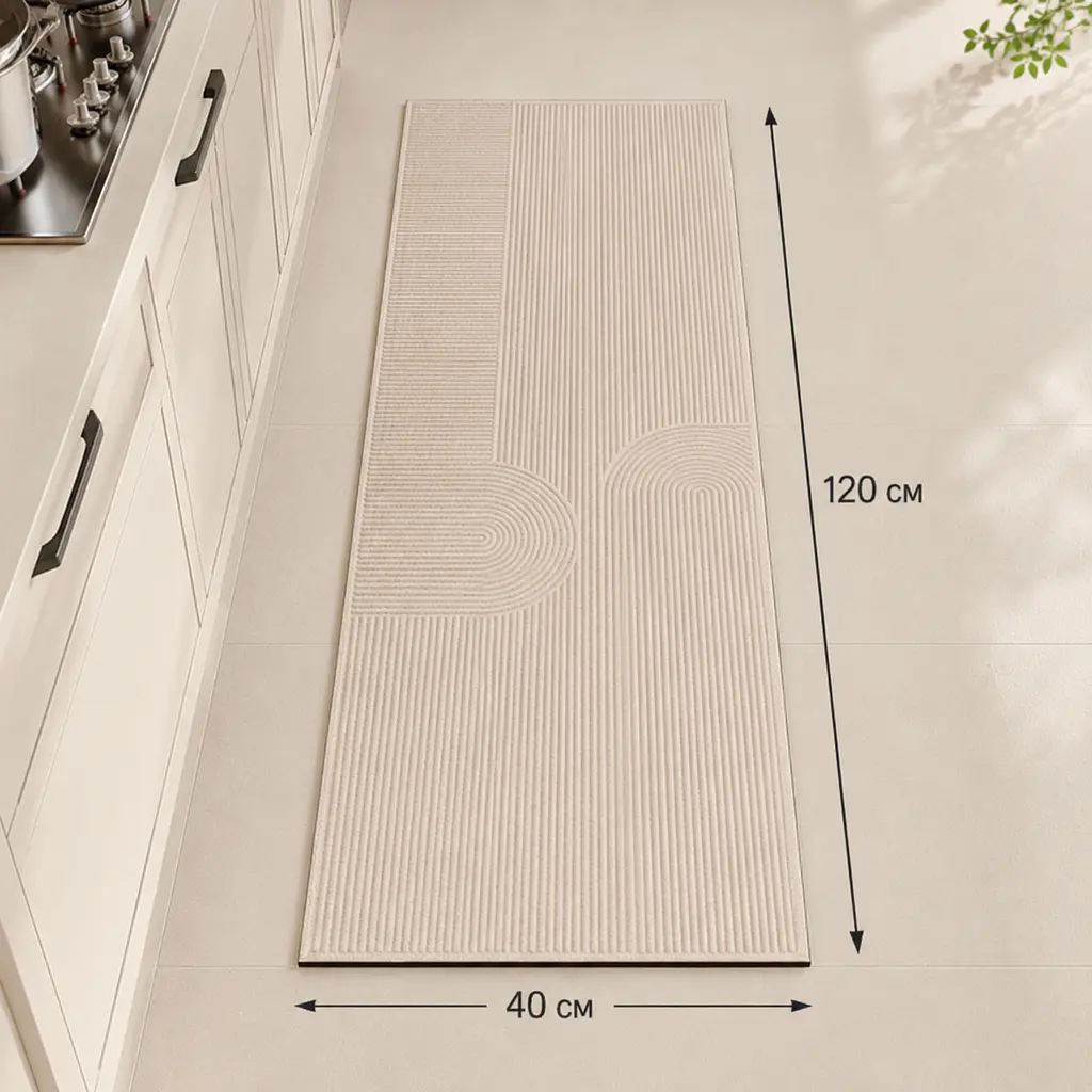 Кухонний килимок Solve антиковзкий 40 x 120 см (KT9000243) - фото 3