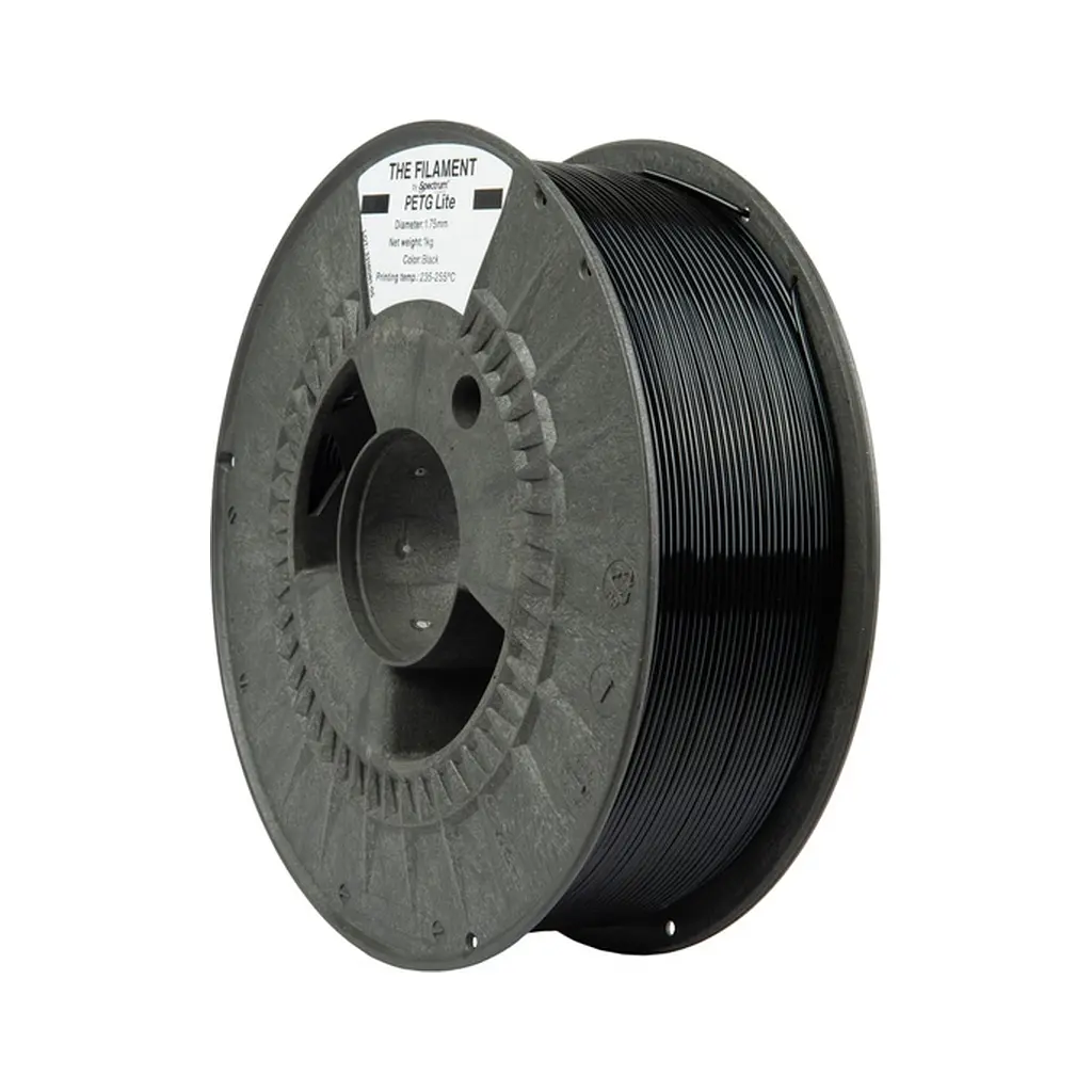 Пластик для 3D-принтера The Filament PETG Lite 1.75mm 1kg BLACK (TF-24245)