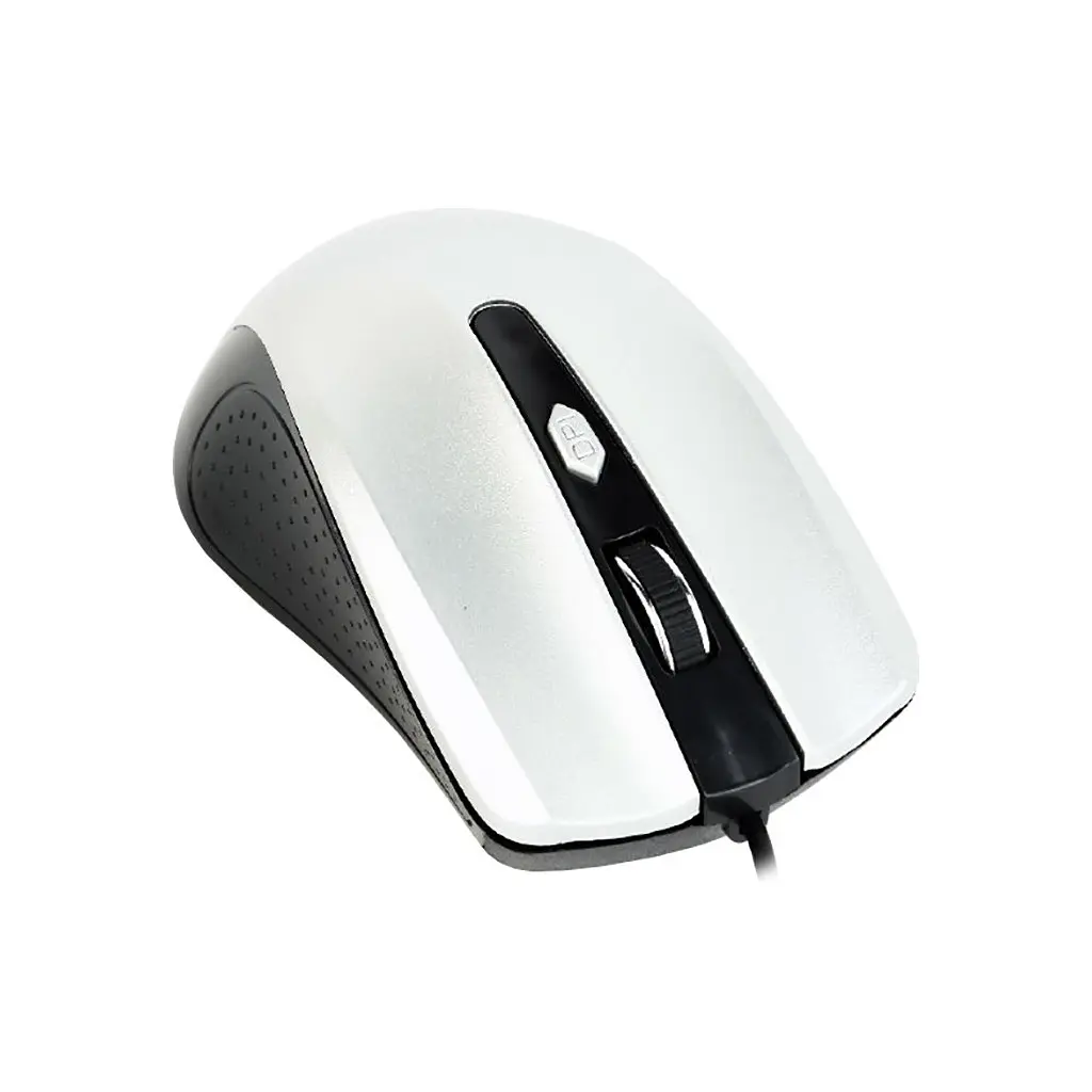 Мишка Gembird MUS-4B-01-BS USB Black-Gray (MUS-4B-01-BS) - фото 2
