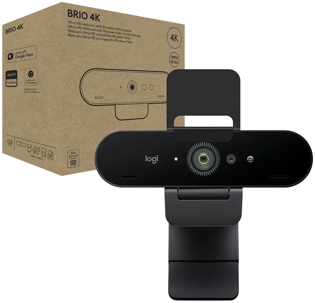Веб-камера Logitech Brio 4K for Business Graphite (960-001746) - фото 6