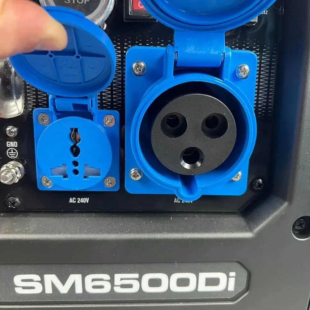 Генератор інверторний iPOWER SM6500Di (5.5-6.5 кВт) бензиновий з Електростартером, Пультом ДК, Колесами АйПауер - фото 6
