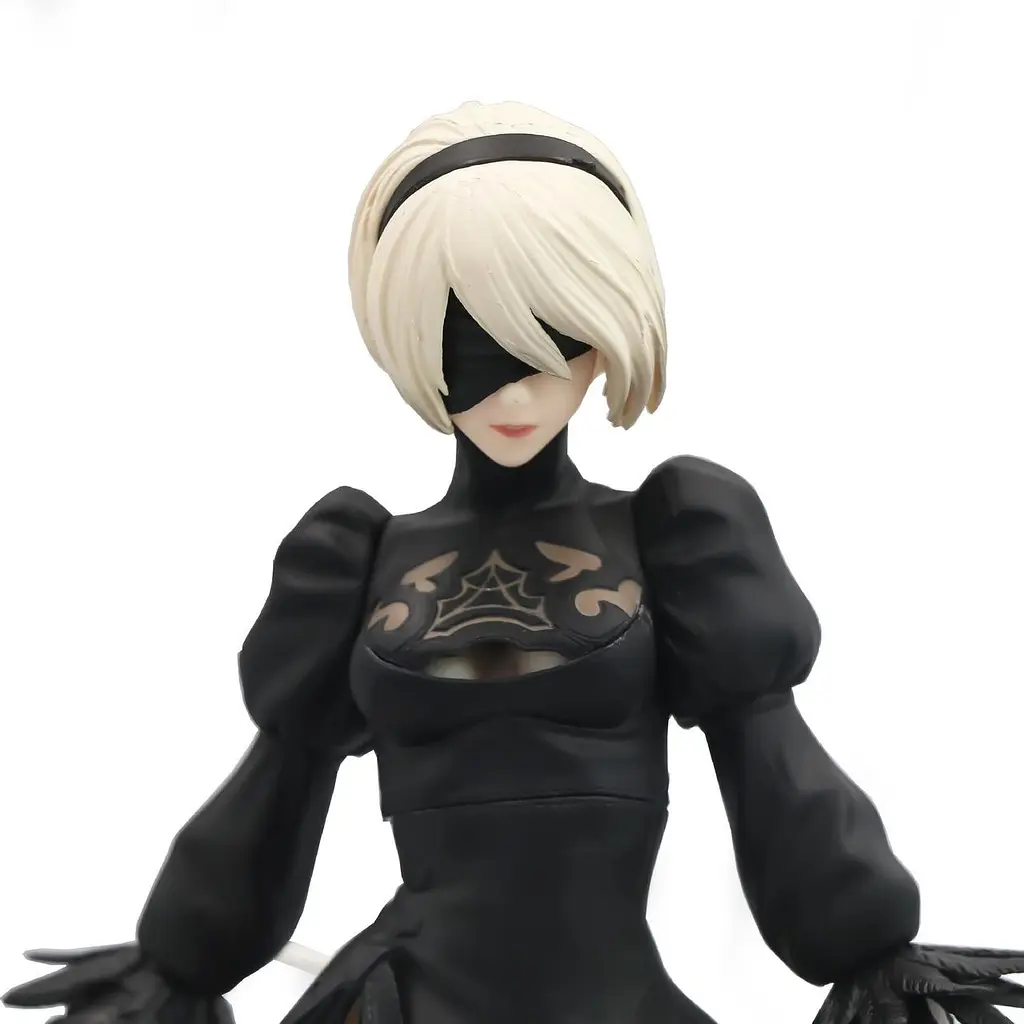 Фігурка бойовий робот Міс Автомата NieR: Automata 2В Authentic Bring Arts 30 см games NRA 22.94 - фото 2