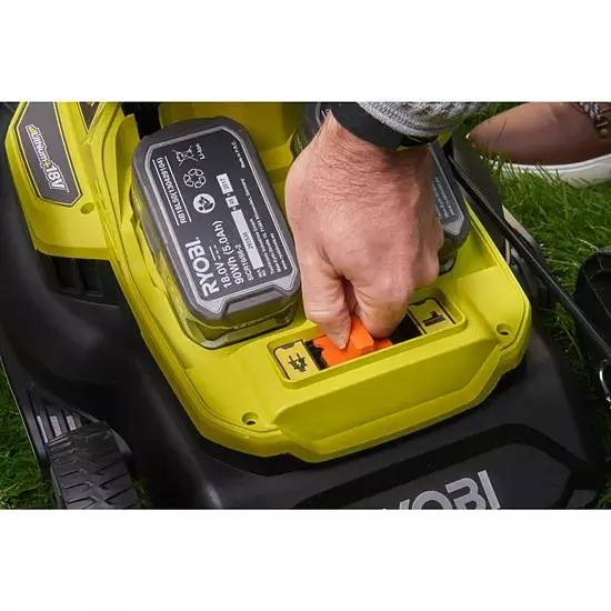 Газонокосарка Ryobi ONE+ Hybrid RY18LMH37A-250 гібридна АКБ+мережа - фото 7