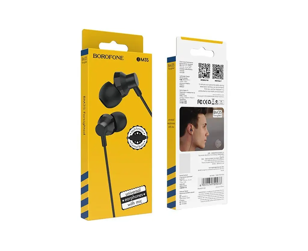 Наушники Borofone BM35 Чёрный - фото 5