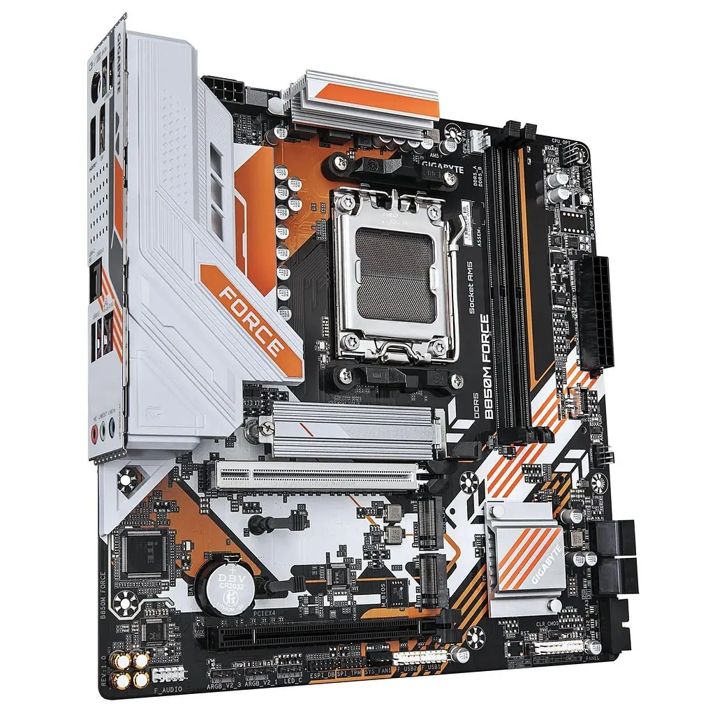 Материнская плата Gigabyte B850M FORCE (B850M FORCE) (Socket AM5, AMD B850, Micro-ATX) - фото 2
