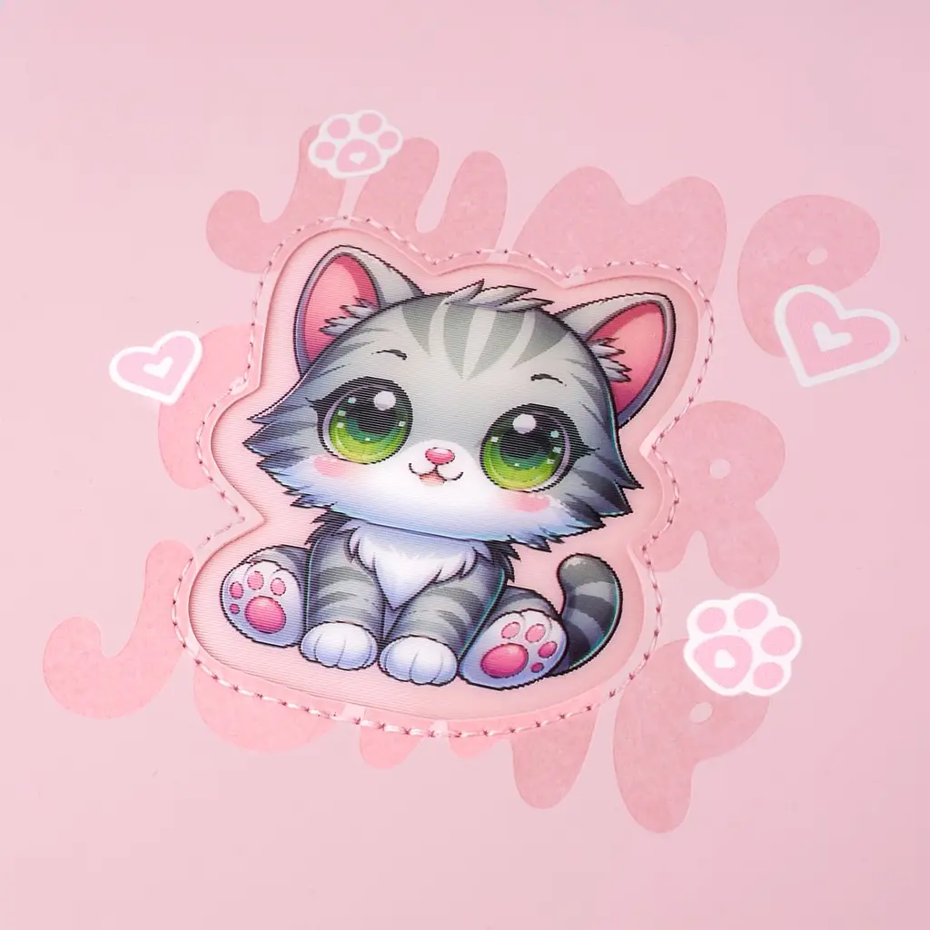 Щоденник шкільний Yes Cute kitten PU твердий А5 40 аркушів (911393) - фото 3