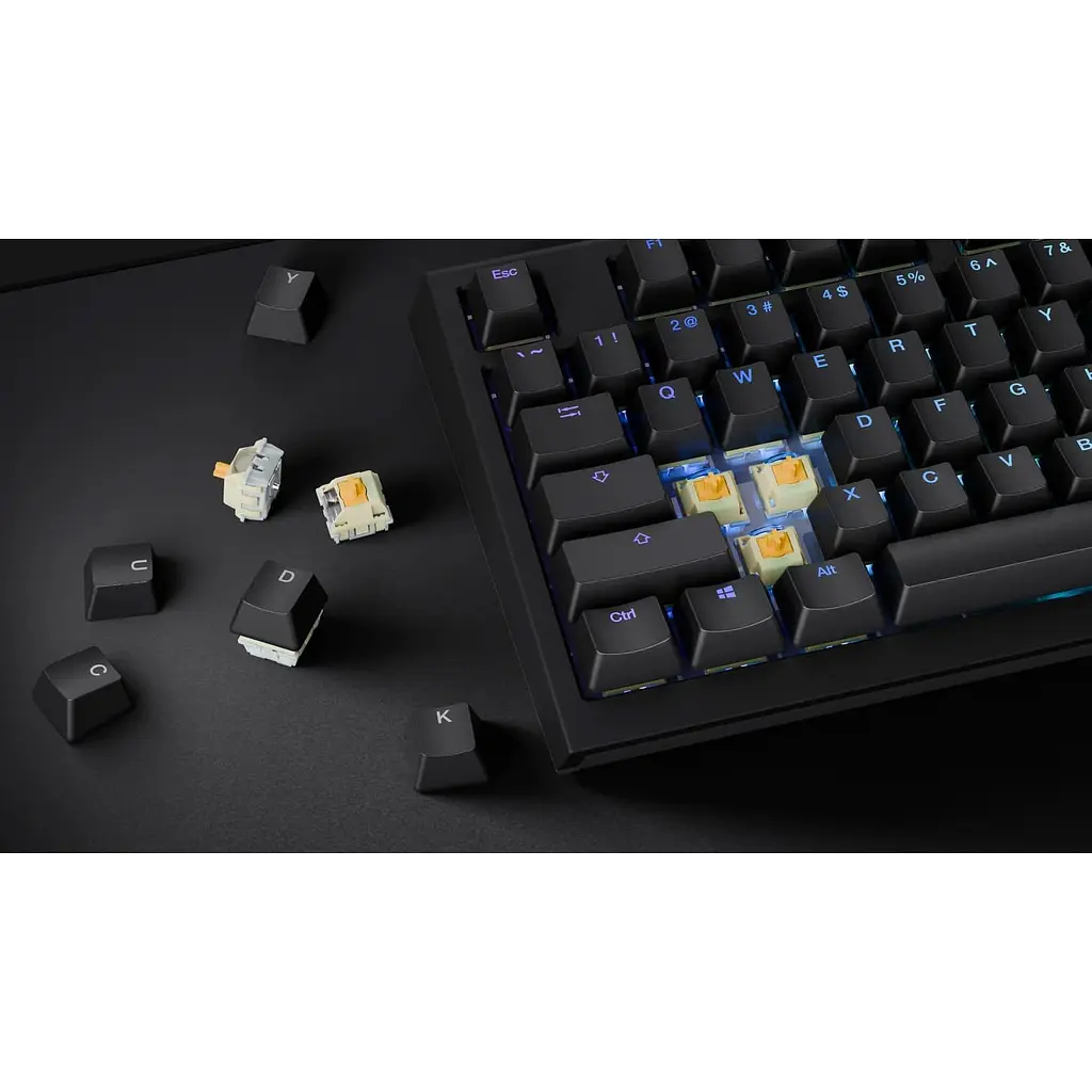 Клавіатура Ducky One X Wireless Magnetic Black (ON2408AST3-DAUSPDOECL1AS1) - фото 4