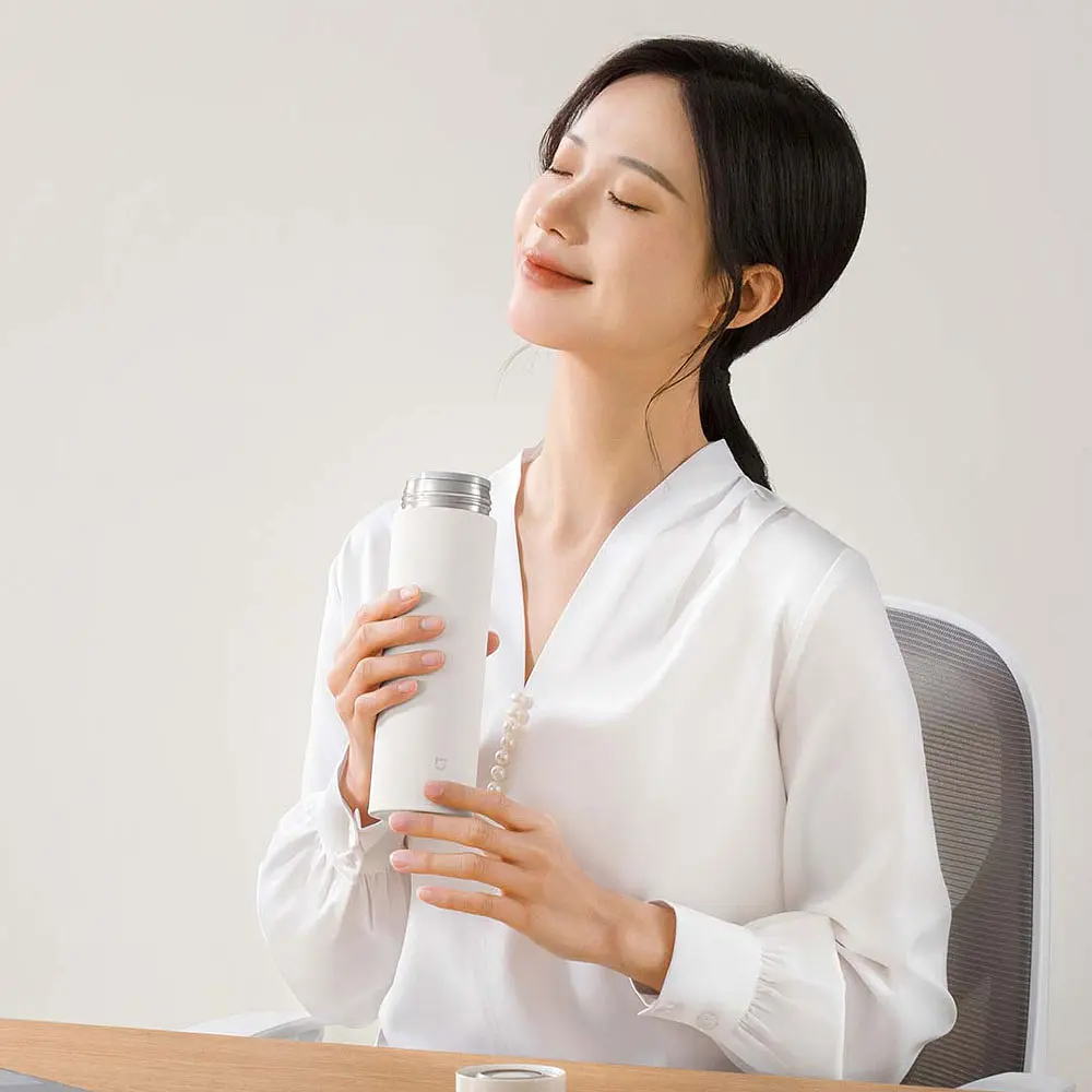 Термос Xiaomi MiJia Thermal Cup 500ml (MJBWB01PL) Black - фото 4