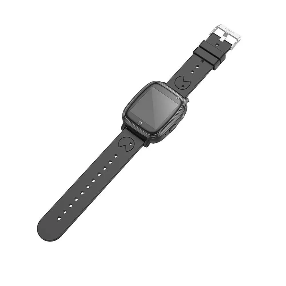 Детские смарт-часы Hoco Y100 36 mm SIM-карта 2G черный - фото 2