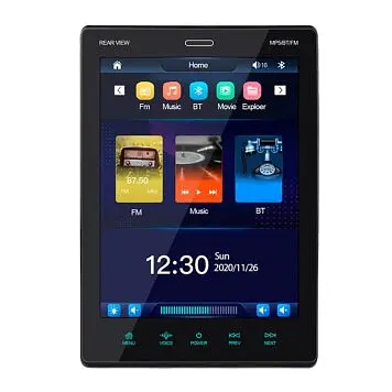 Автомагнітола XPRO 1Din з екраном 9.5 Tesla Style 9510A на Android 10 (2 ram / 16gb rom) чорний (7937_4474) - фото 5