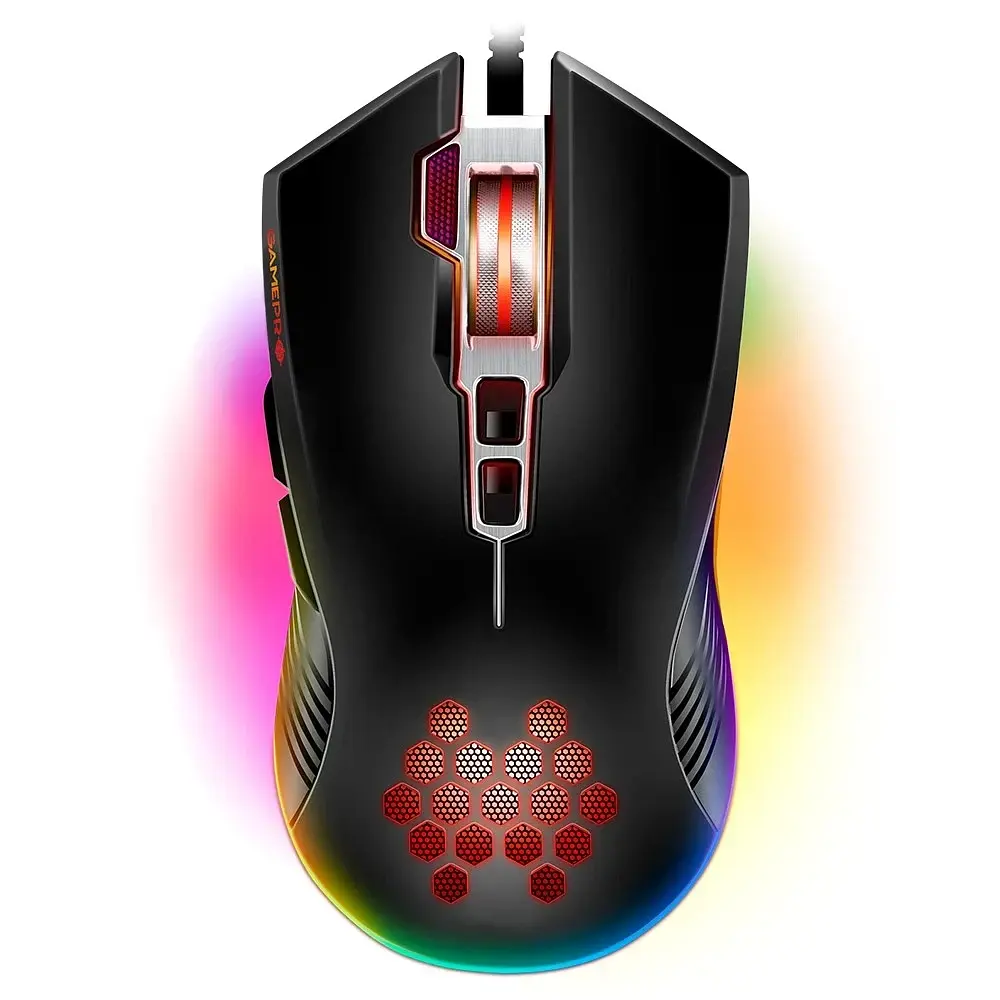 USB миша GamePro GM543 Phoenix RGB Black (GM543) UA - фото 2