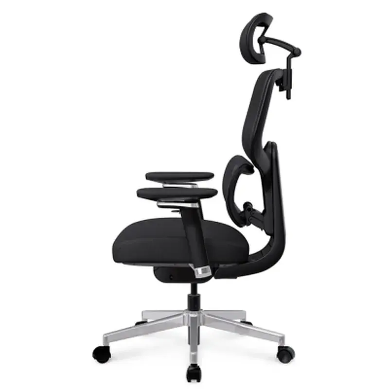 Офісне крісло Mealux D2 Air Fabric Black (HF-D2 F/B) - фото 4