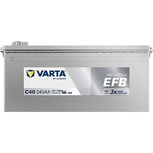 Акумулятор Varta Promotive Heavy Duty 12В 240Аг 1200А (EN) L+ (740500120) - фото 3